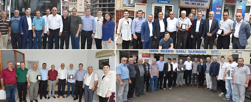 Ayın şoförleri ödüllerini aldı