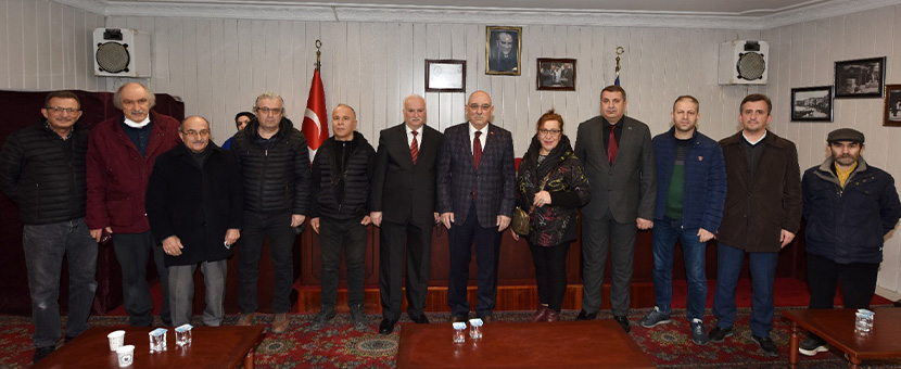 Başkan Kara'dan Başkan Yılmaz'a 'hayırlı olsun' ziyareti
