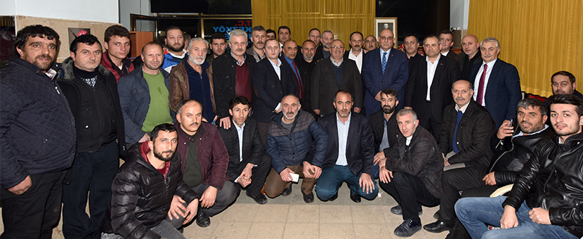 Başkan Kara'dan Araklı'ya ziyaret