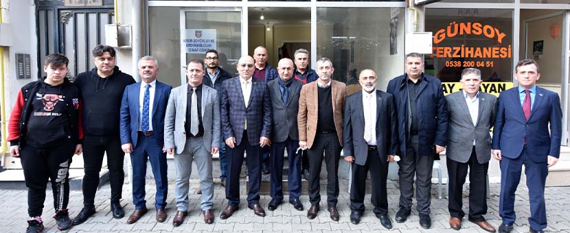 Başkan Kara'dan Arsin'e 'hayırlı olsun' ziyareti