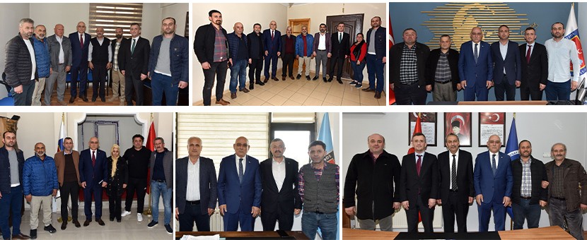 Başkan Kara, oda başkanlarıyla projeleri görüştü