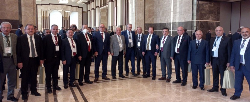 Başkan Kara ve TESOB yönetim kurulu üyeleri Cumhurbaşkanı Erdoğan’ın iftar programına katıldı