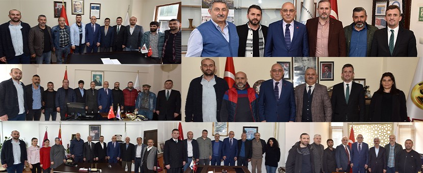 Başkan Kara esnaf odası ziyaretlerini sürdürdü