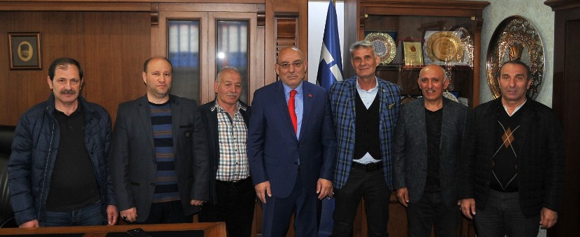 Elektrik ve Radyocular Odası’nda Başkan Kara’ya ziyaret