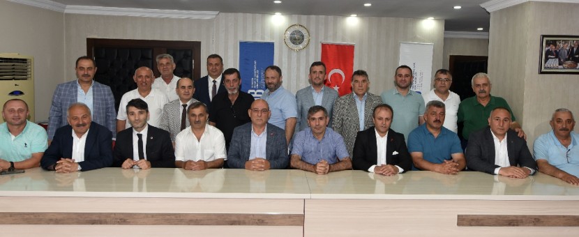 Esnaf ve sanatkâr camiası bayramlaştı