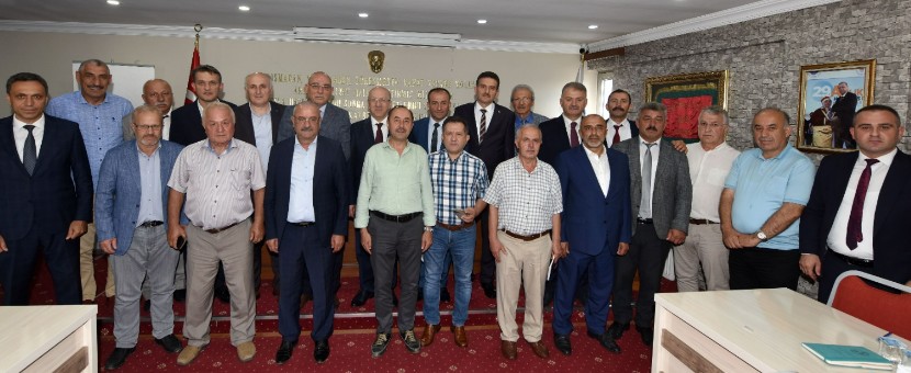 Bakan yardımcılarıyla TESOB’da istişare toplantısı düzenlendi