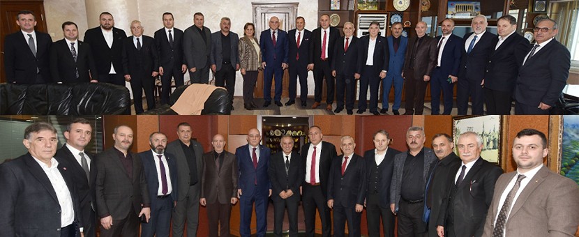 TESOB heyetinden TTSO ve Borsa’ya ziyaret
