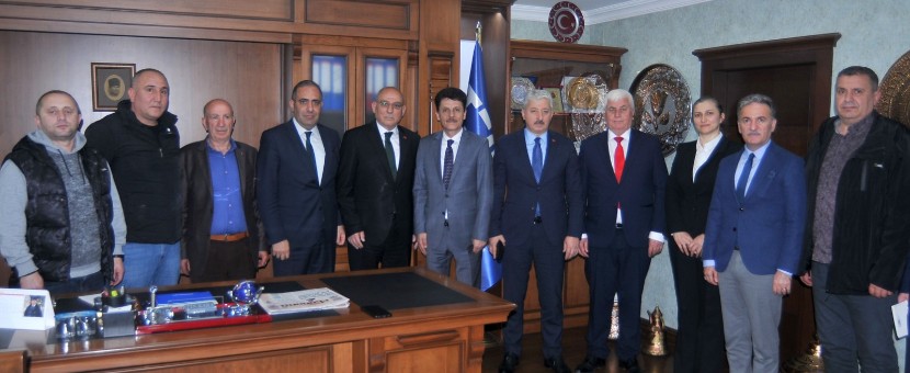 Vergi Dairesi Başkanı Günçavdı’dan TESOB’a ziyaret