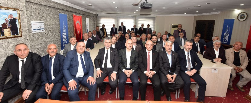 Ulaştırma Bakanı Karaismailoğlu TESOB’u ziyaret etti