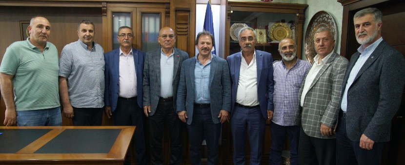 YİĞİNER'DEN BAŞKAN KARA'YA ZİYARET