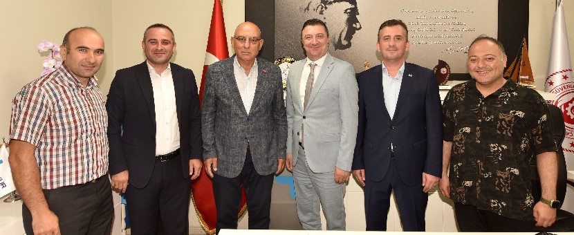 Başkan Kara’dan İŞKUR İl Müdürü Kaba’ya ziyaret