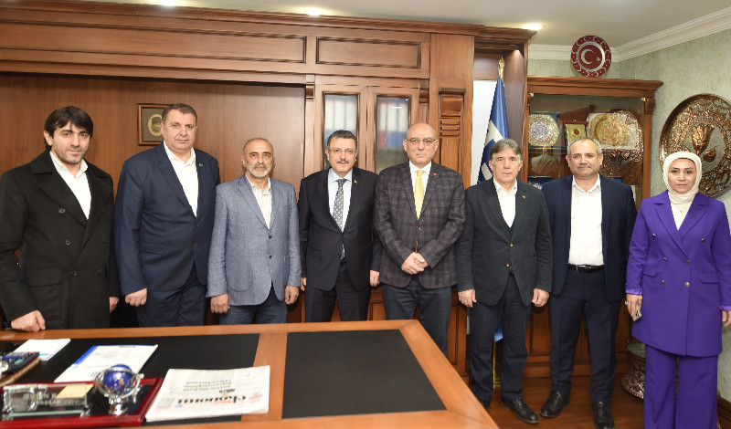 Başkan Genç'ten TESOB'a ziyaret