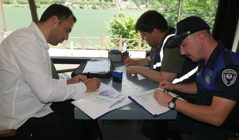 UZUNGÖL’DE DENETİM YAPILDI