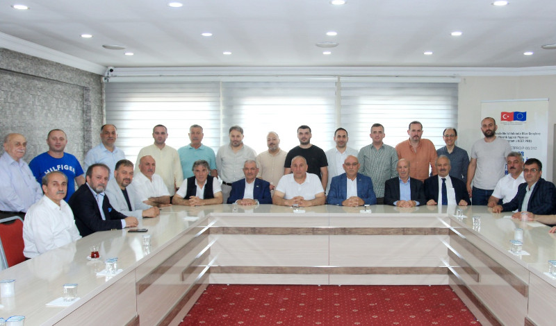Esnaf ve sanatkâr camiası bayramlaştı