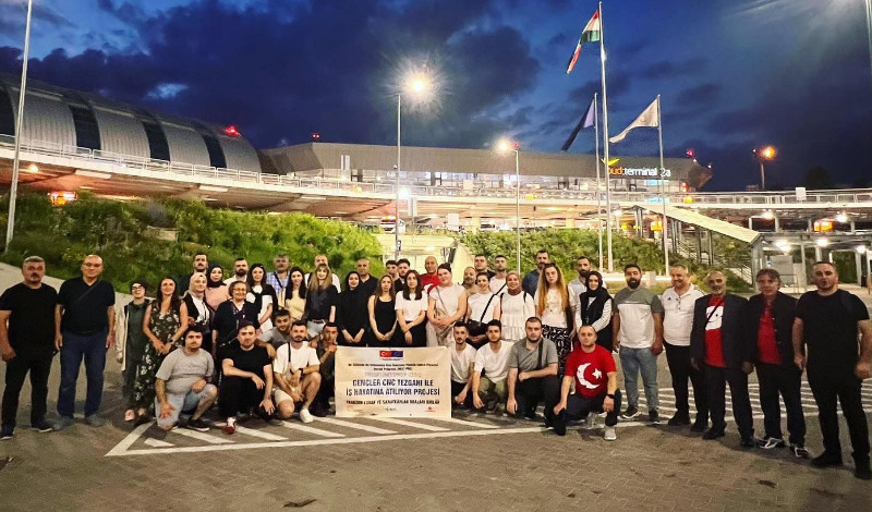 TESOB kursiyerleri Macaristan’da ahşap hediyelik eşya sektörünü inceledi