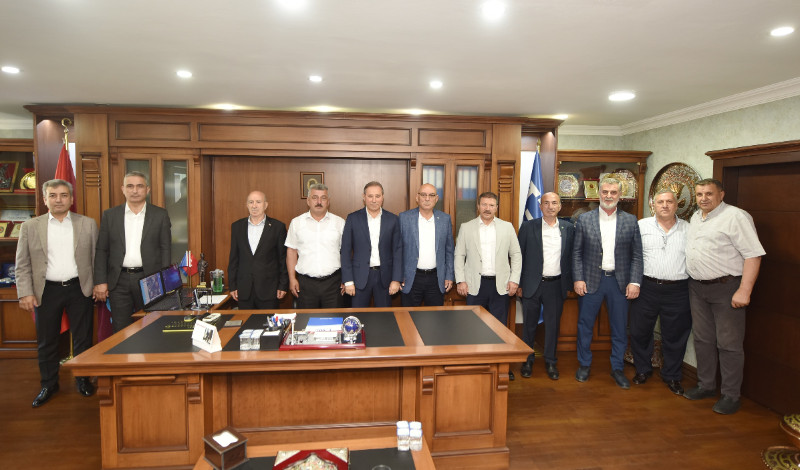 YİĞİNER VE KARABACAK'TAN TESOB'A ZİYARET
