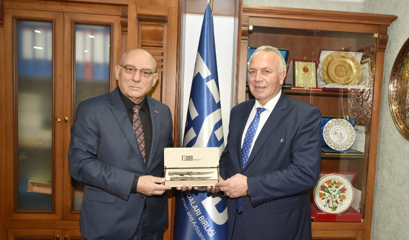KARABİNA'DAN BAŞKAN KARA'YA ZİYARET