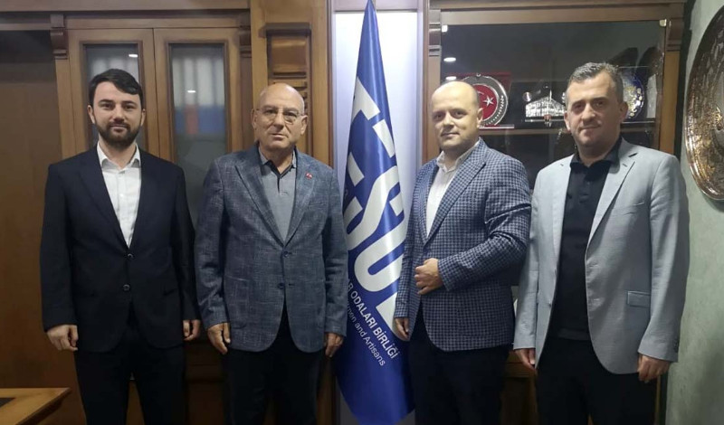 Kuveyt Türk TESOB’u ziyaret etti, Sağlam Esnaf Paketi’ni tanıttı