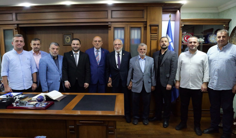 Saadet Partisi heyetinden TESOB’a ziyaret