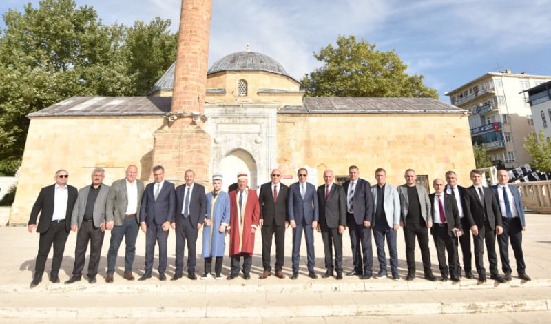 TESOB heyetinden Kırşehir Ahi Evran Külliyesi’ne ziyaret