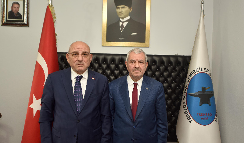 BAŞKAN KARA SOĞUK DEMİRCİLER VE KAYNAKÇILAR ODASINI ZİYARET ETTİ