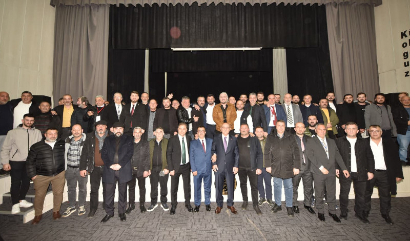 Trabzon Servis Araçları İşletmecileri Esnaf Odası’nda Murat Günaydın yeniden başkan seçildi