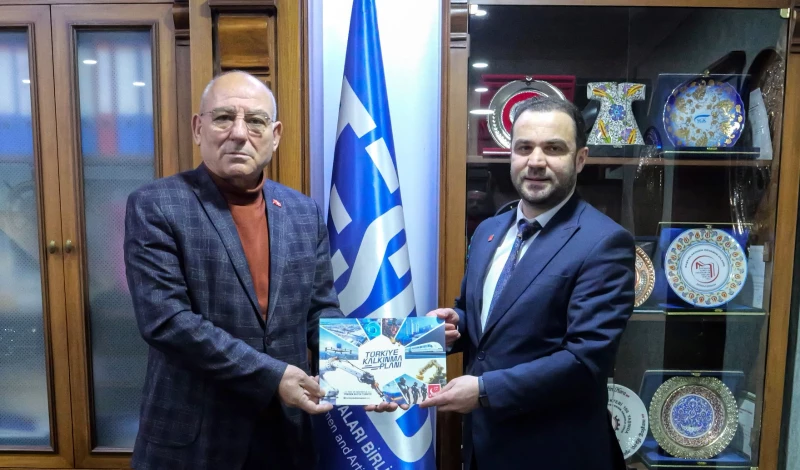 Saadet Partisi heyetinden TESOB’a ziyaret