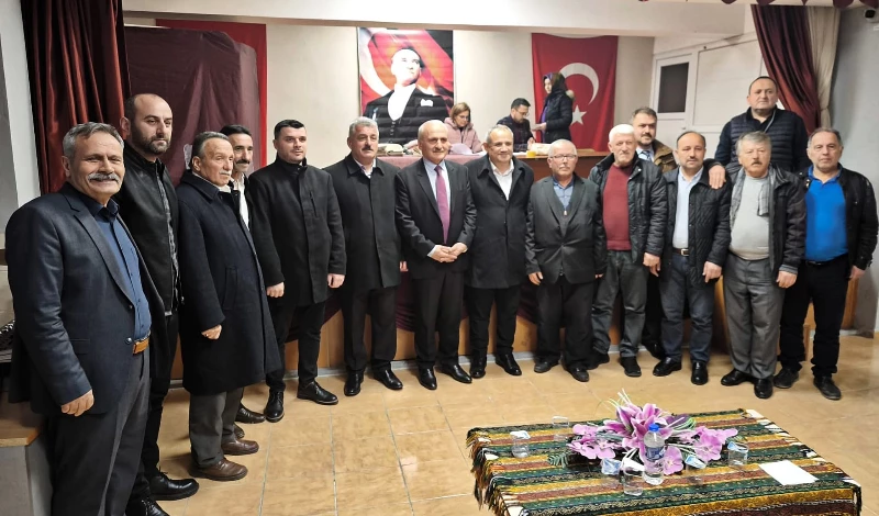 Şalpazarı Esnaf Odası’nda Murat Yılmaz yeniden başkan seçildi