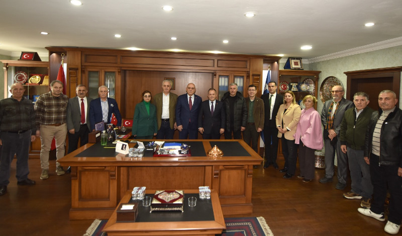 CHP Trabzon il yönetiminden TESOB’a ziyaret