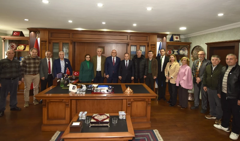 CHP Trabzon il yönetiminden TESOB’a ziyaret