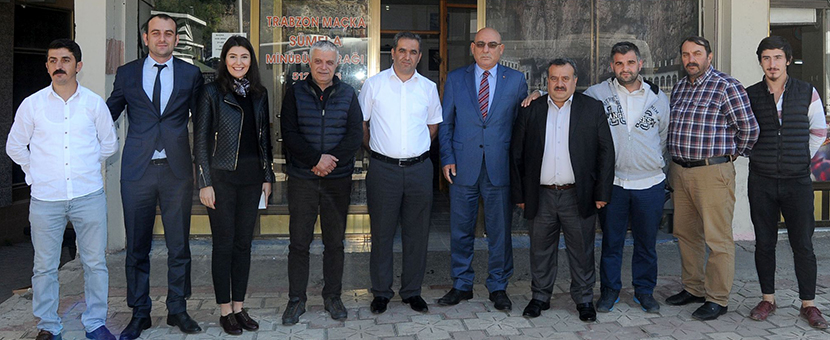 Maçka'da Ayın Şoförüne ödülü verildi