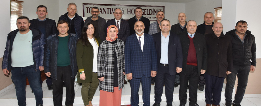 Başkan Kara'dan Çarşıbaşı'na 'hayırlı olsun' ziyareti