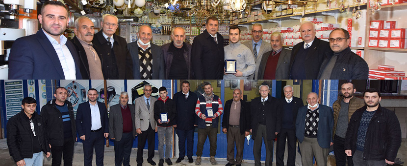 Esnaf odası başkanları mesleki eğitim için Yomra'da toplandı