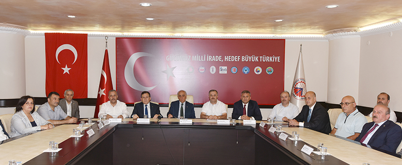 Trabzon'daki STK'lardan ortak 15 Temmuz açıklaması