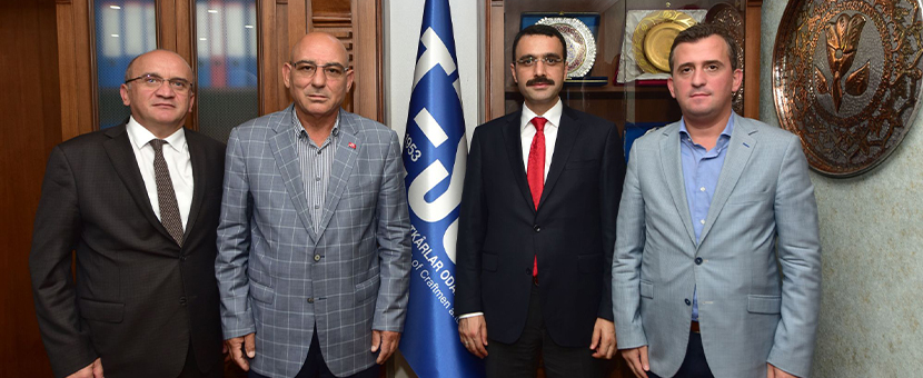 SGK İl Müdürü Akbay'dan TESOB'a ziyaret