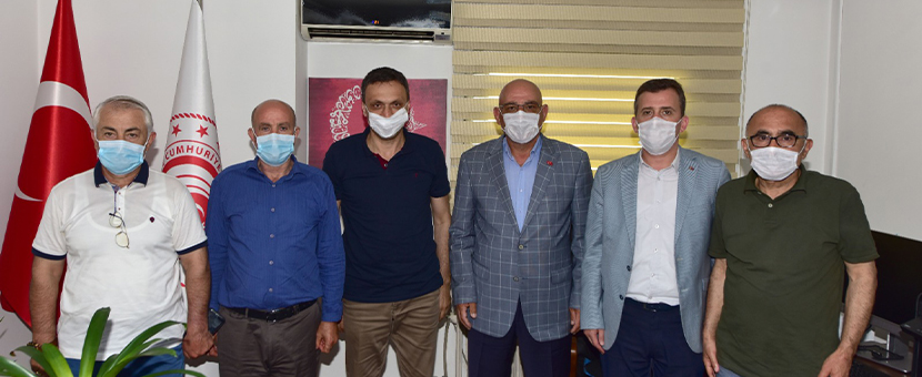 Başkan Kara'dan Ticaret İl Müdürü Tiryaki'ye ziyaret