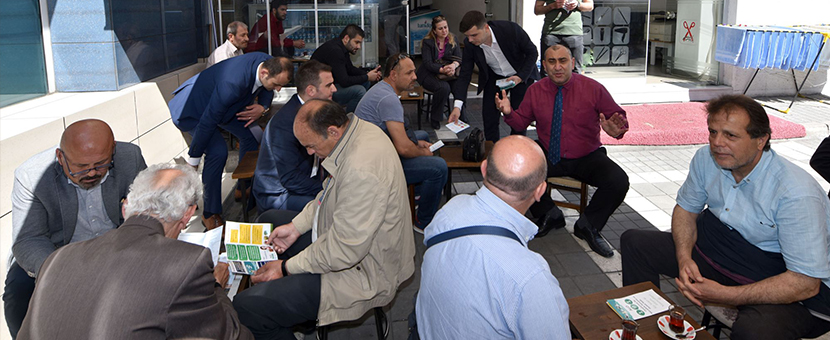 Çay ocaklarında sigaranın zararları ve bırakma yolları anlatıldı