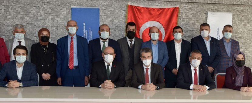 AK Parti heyetinden TESOB'a ziyaret