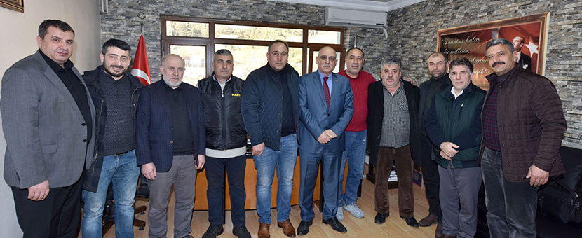 TESOB Başkanı Kara'dan Başkan Pehlivan'a tebrik ziyareti
