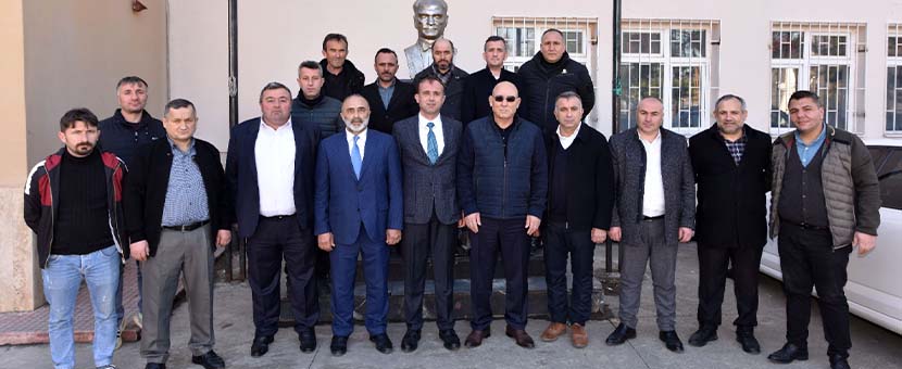 Başkan Kara'dan Düzköy'e tebrik ziyareti