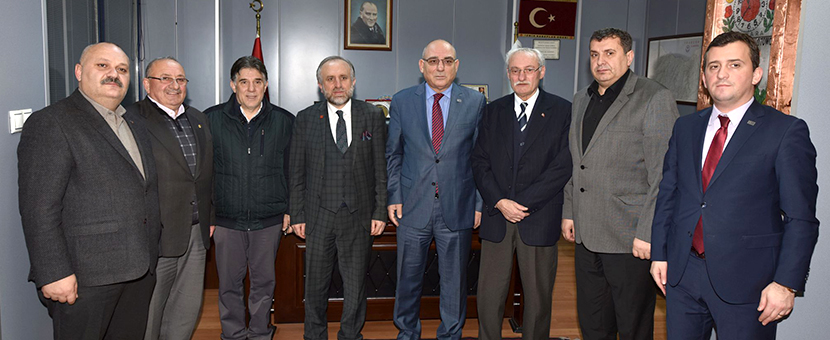 Saadet Partisi İl Başkanı Cevat Kurt'tan Başkan Kara'ya ziyaret