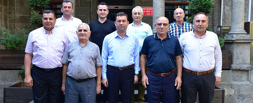 TESOB'dan Ortahisar Kaymakamı Toğan'a ziyaret