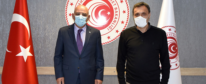 Başkan Kara'dan Tiryaki'ye hayırlı olsun ziyareti