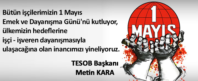 TESOB Başkanı Metin Kara dan 1 Mayıs Mesajı