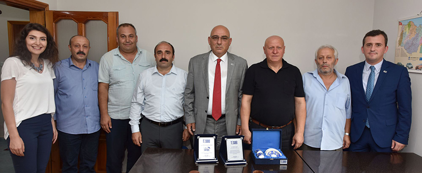 Yomra'da Ayın Şoförüne ödül