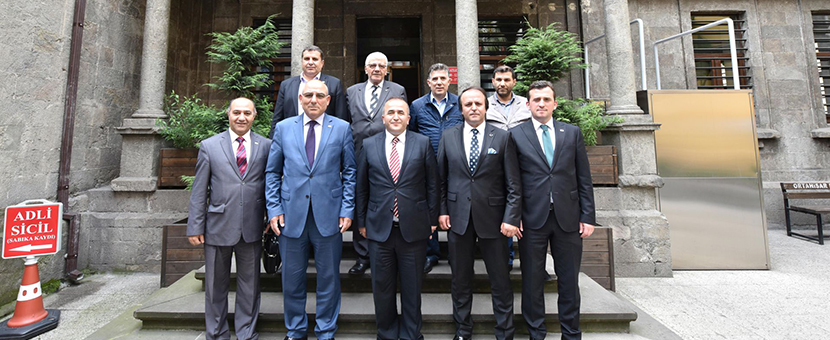 TESOB’dan Ortahisar Kaymakamı Hatipoğlu’na ziyaret