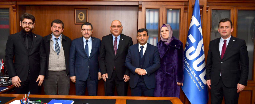Başkan Genç'ten TESOB'a ziyaret