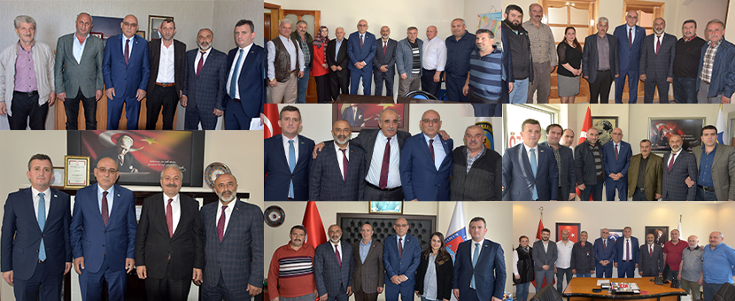 TESOB Başkanı Kara esnaf ve sanatkâr odalarını ziyaret etti