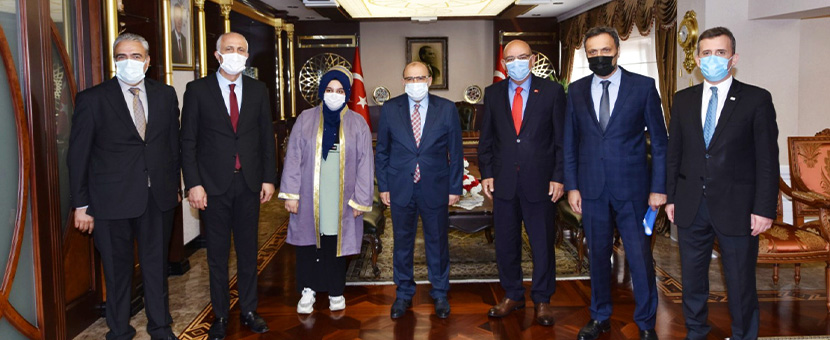 TESOB heyetinden Vali Ustaoğlu'na ziyaret