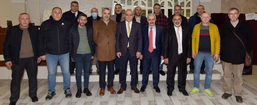 Başkan Kara'dan Başkan Er'e tebrik ziyareti